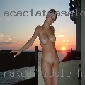 Naked middle horny woman